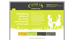 Desktop Screenshot of croques.co.uk